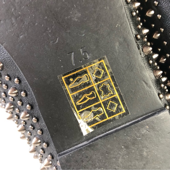 ** SOLD ** Jeffrey Campbell Martini Studded Loafers - Picture 7 of 15